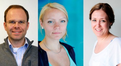 KANDIDATENE: F.v. Knut Christian Myhre, Liv-Elisif Kalland og <b>Hege Rudi</b> ... - styrekandidater