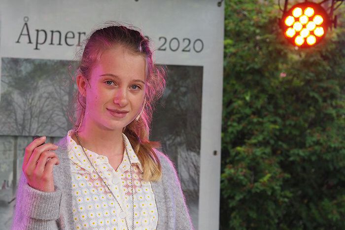Penelope Lea held hovudtale når grunnsteinen for Klimahuset skal legges ned.