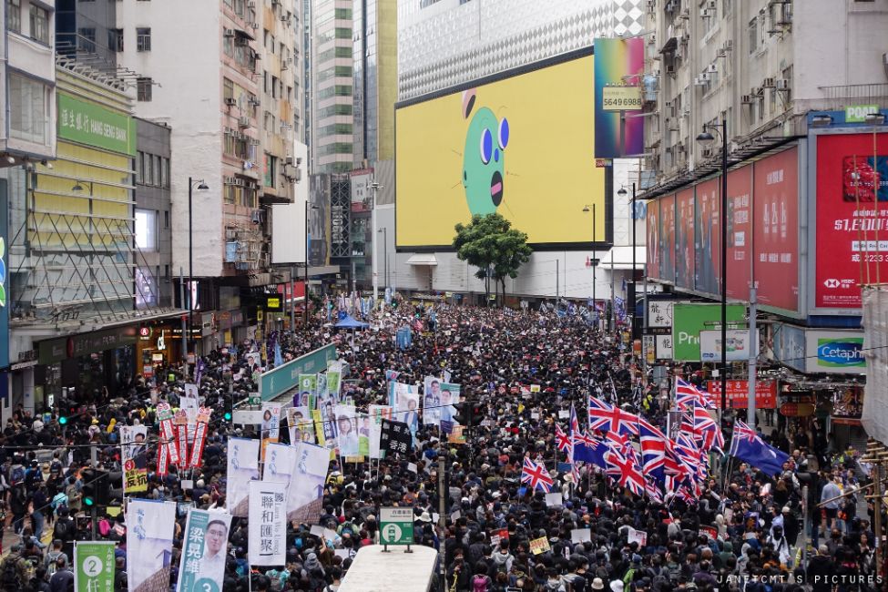 Protest i Hongkong