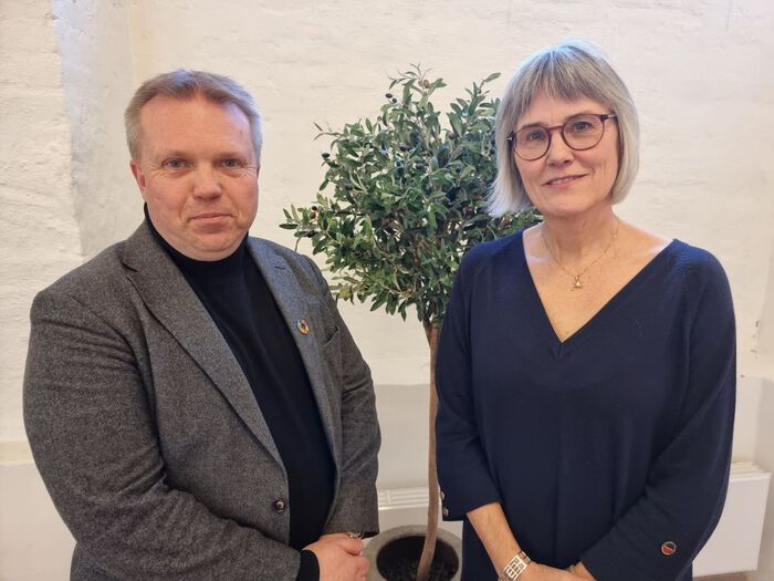 Portrett av en mann og en kvinne