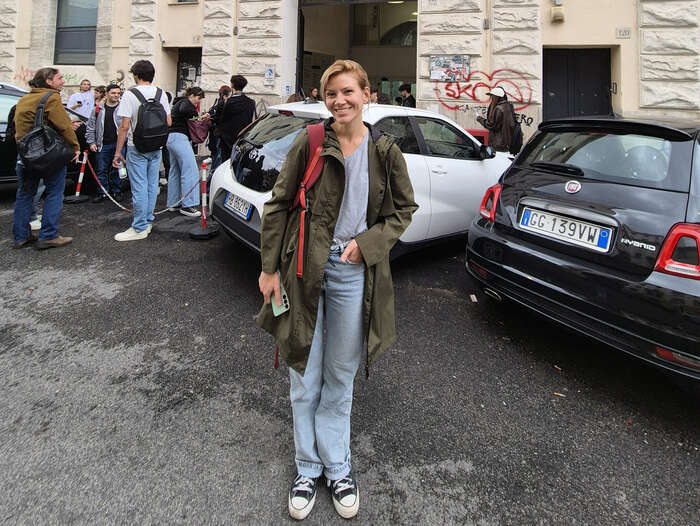 Pernille Thull, universitetslektor i norsk ved La Sapienza, Universitetet i Roma. 